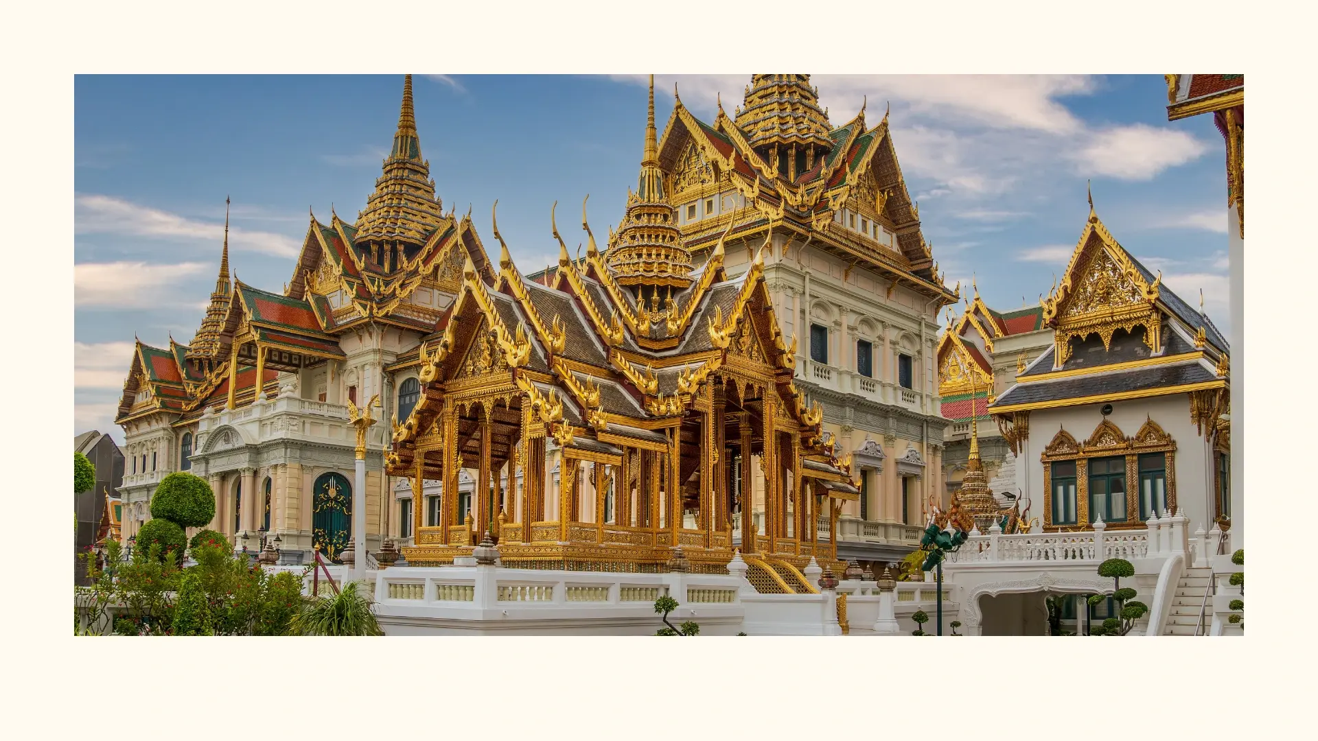 Brown Minimalist Typography The Charm of Thailand Presentation